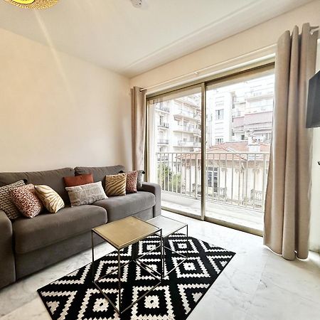 Aparthotel Riviera - Nice Carre D'Or - Large Studio Ac Terrasse - Tres Calme - Balcon Berlioz 2 Esterno foto